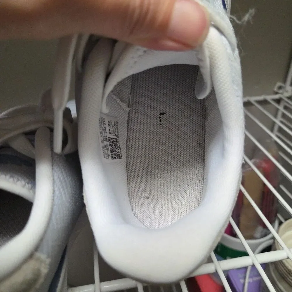 ADIDAS WOMEN'S PUREMOTION 2.0 RUNNING SHOE SNEAKERS WHITE BLUE SIZE 7 Shoe 3